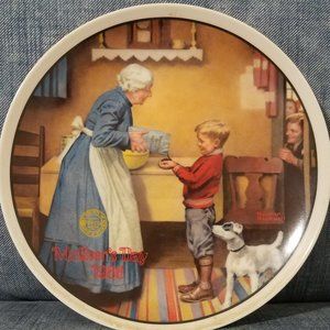 Knowles Collector Plate-1986-Norman Rockwell